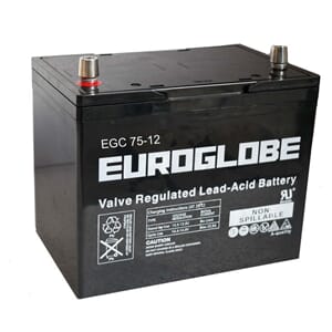 Batteri Euroglobe EGC75-12 AGM 48Ah, 12V 77264