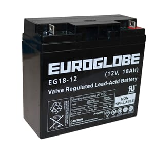 Batteri EUROGLOBE AGM 18 Ah 12V