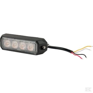 Markeringslykt Flash Gul 4 LED