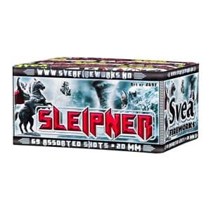 Sleipner - 69 assorterte skudd, 20 mm