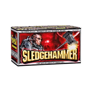 Sledgehammer - 107 skudd 19, 25 & 35 mm TESTVINNER TV2+VG!
