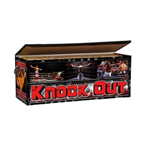 Knock Out - Dobbelbatteri i kartongboks, 133 skudd