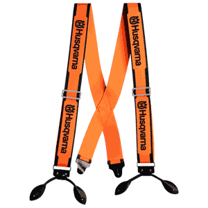 BUKSESELER M/LÆR STROPP ORANSJ