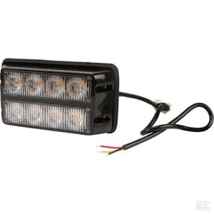 Markeringslykt flash gul 2 x 4 LED