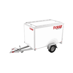 Skaphenger 6221 1300 kg hvit|h=150cm|m/bakdør