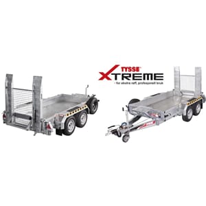 Maskinhenger XTREME 6809 m/baklem 2700kg