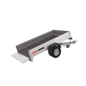 Tilhenger 6077 750kg m/ forsterket bakkarm